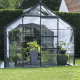 Serre en verre trempé 3mm Lams CARVI 8,30m²